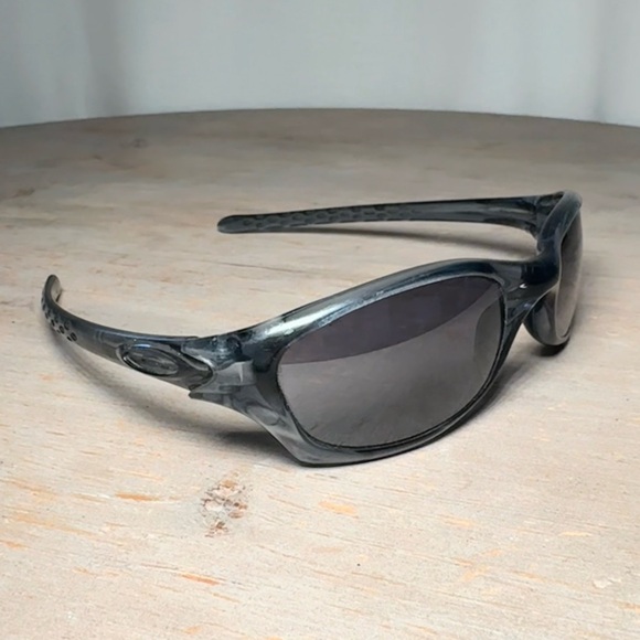 Oakley Other - Vintage Oakley Fives Smoke Gray Wrap Sunglasses